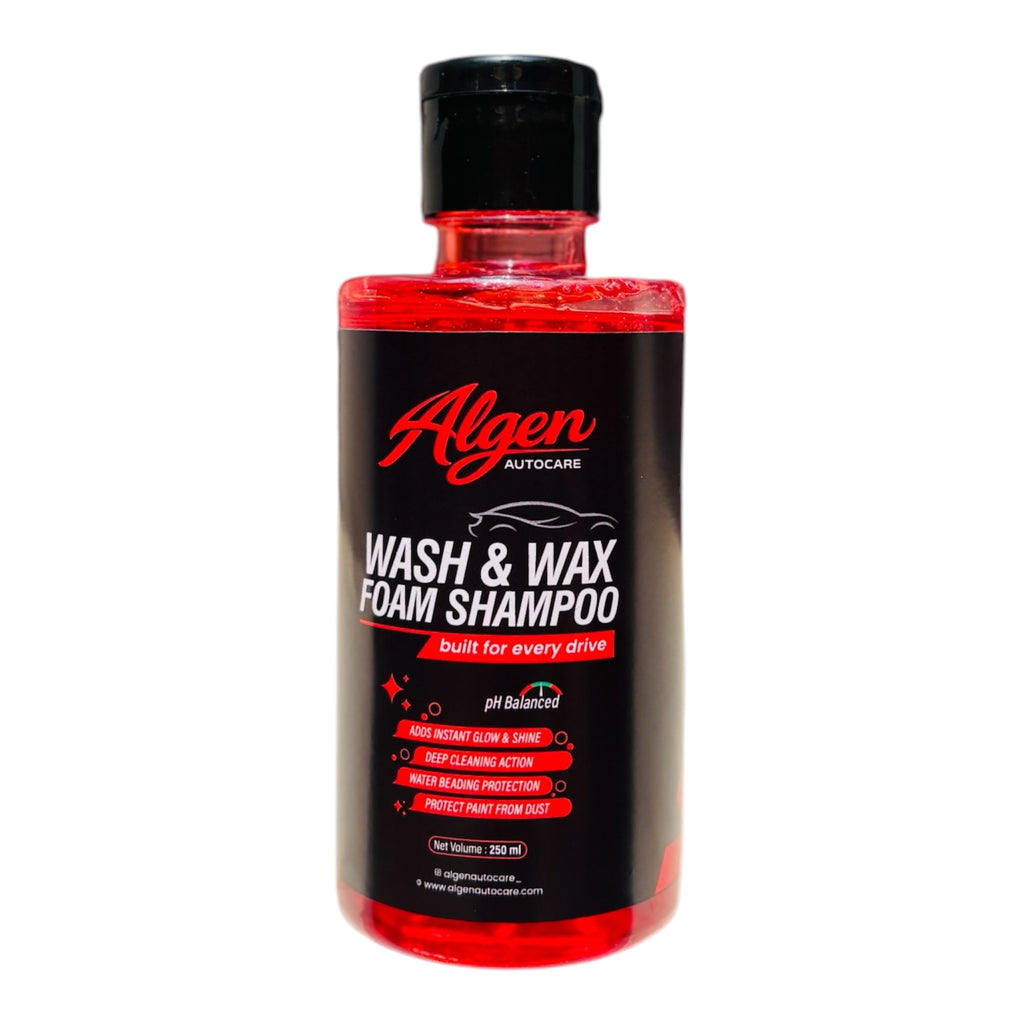 Wash & Wax Foam Shampoo - 250 ml