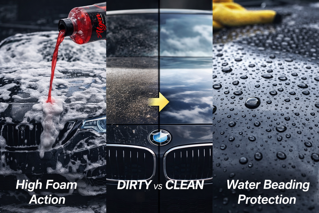 Algen Wash & Wax Foam Shampoo